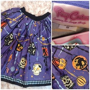 Pinup Couture Halloween Skirt